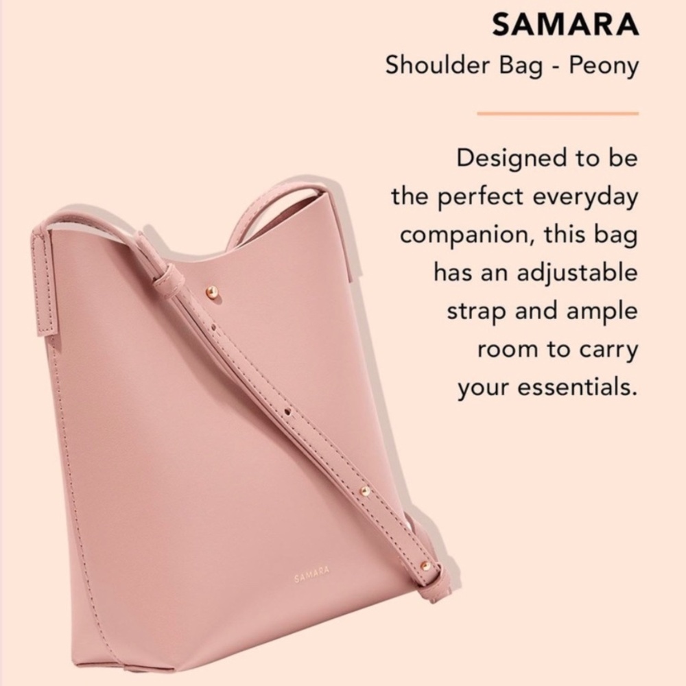 NWT Samara Peony Medium Shoulder Bag